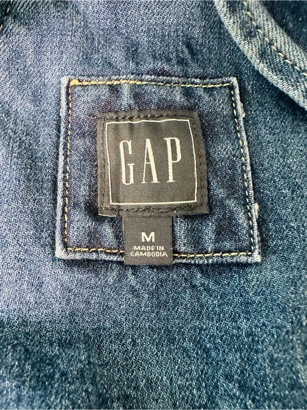 GAP Women's Slouchy Overalls In Medium Indigo Size Medium - Picture 7 of 11